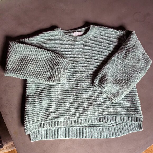 Mango mint green sweater | Size 11-12 - Picture 2 of 16